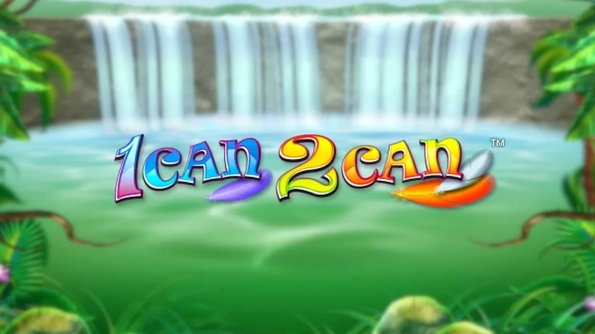 Tampilan visual slot 1 Can 2 Can dengan karakter toucan di sisi gulungan.